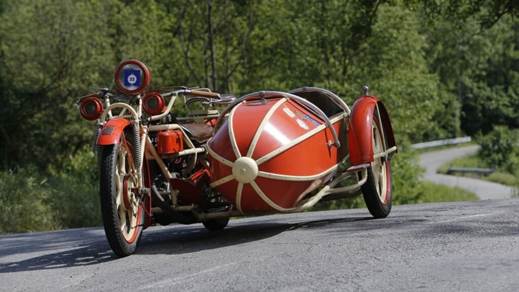 Para quem quisesse levar a família toda, ainda dava pra pedir opcional do side-car!